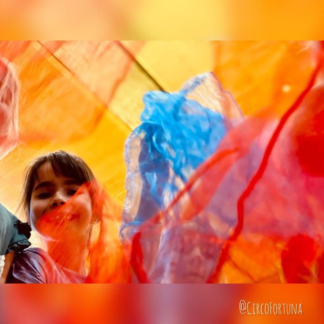foulard e circo in famiglia